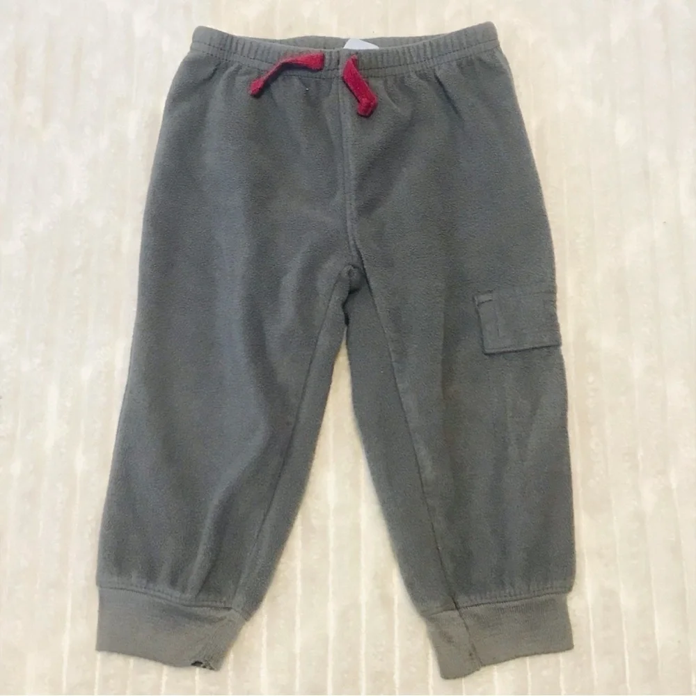 Lot Boys Denim Jeans Fleece Cargo Pants Baby Gap Cherokee Wonder Kids size 12 M